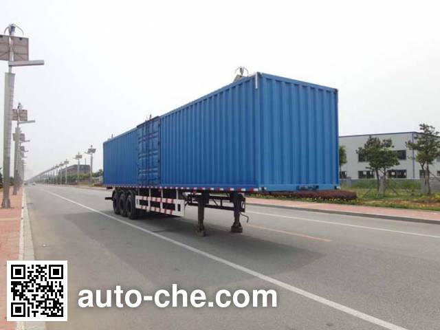 Zhengzheng YAJ9400XXY box body van trailer