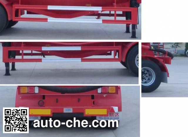 Linzhou YDZ9405GFL low-density bulk powder transport trailer
