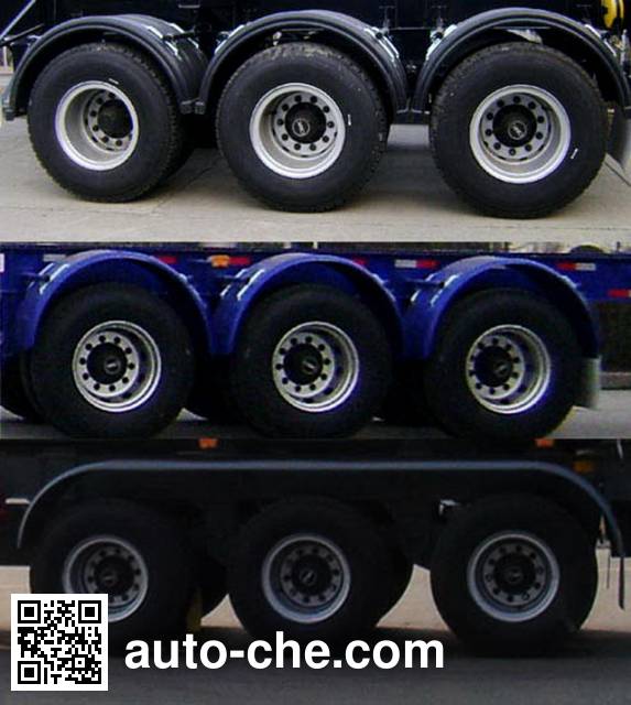 Zhongyun YFZ9405GFLZY low-density bulk powder transport trailer