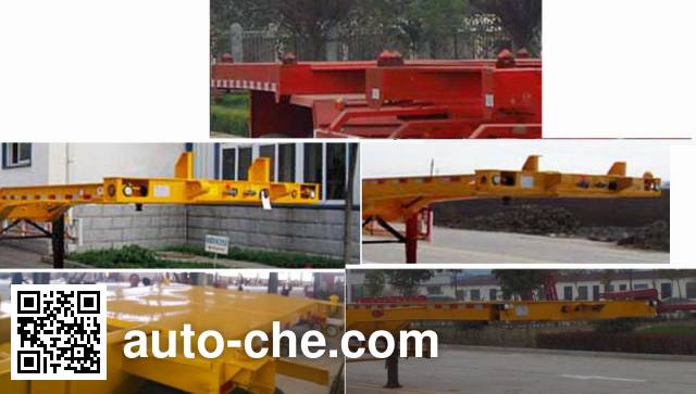 Huajing YJH9403TJZE container transport trailer