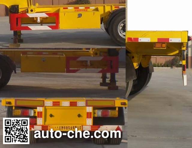 Huajing YJH9403TJZE container transport trailer