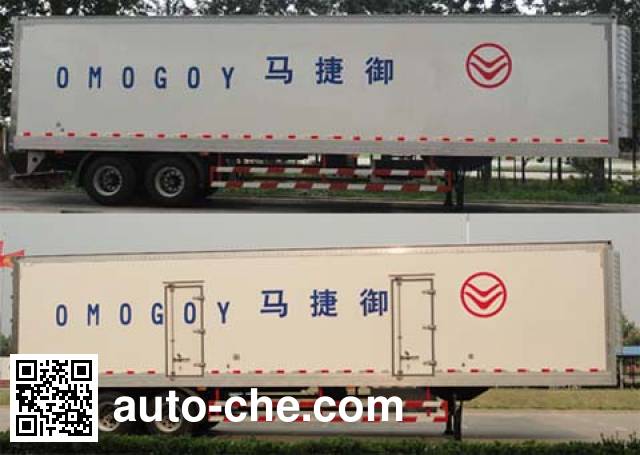 Yogomo YJM9350XLC refrigerated trailer