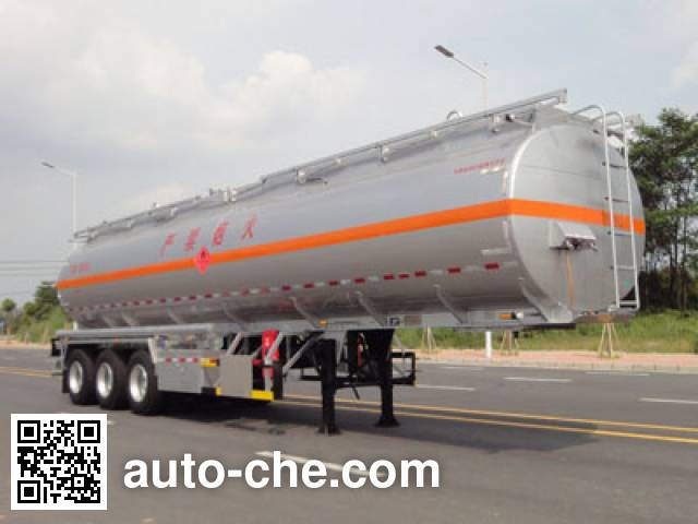 Yongqiang YQ9400GRYT2 flammable liquid aluminum tank trailer