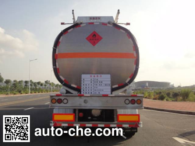 Yongqiang YQ9400GYYCF2 aluminium oil tank trailer
