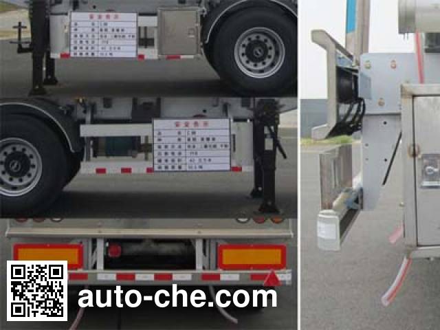 Yongqiang YQ9401GRYF2 flammable liquid tank trailer
