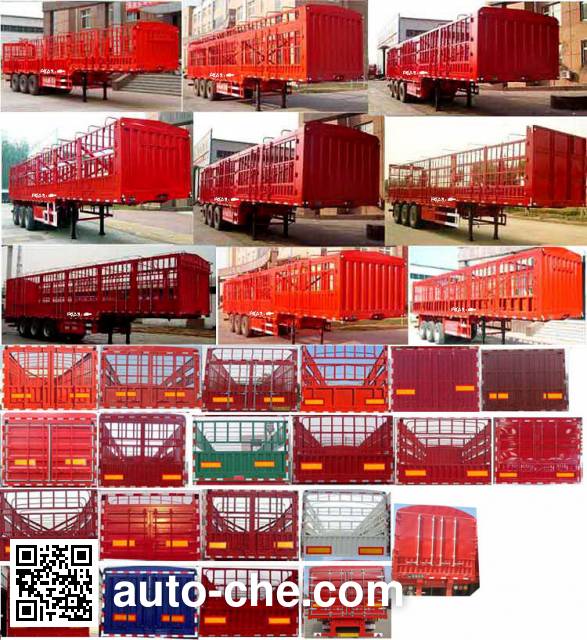 Jibeijia YWP9400CCYE stake trailer