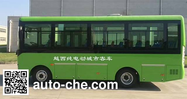 Yuexi ZJC6660UBEV electric city bus
