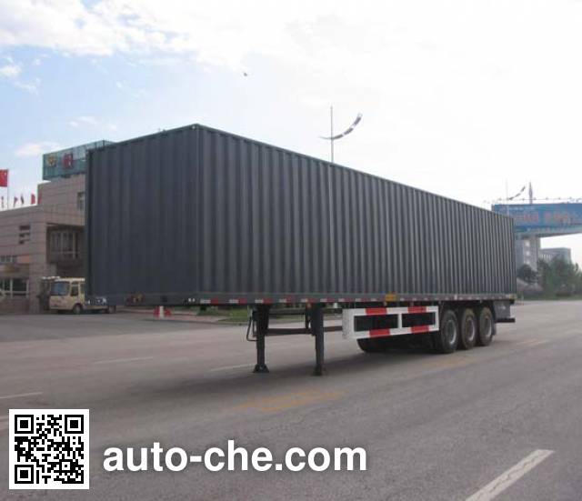 CIMC ZJV9400XXYYK box body van trailer