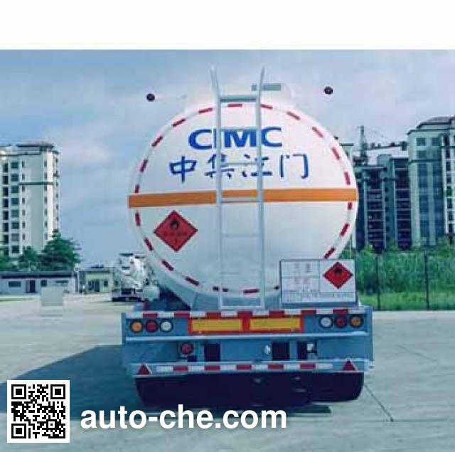 CIMC ZJV9403GYYJM aluminium oil tank trailer