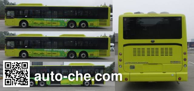 Yutong ZK6140CHEVNPG4 hybrid city bus