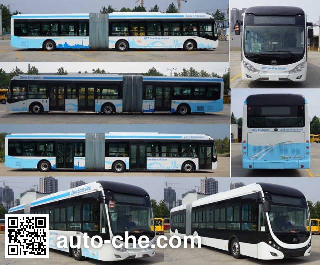 Yutong ZK6180BEVG1 Electric articulated city bus (Batch ...