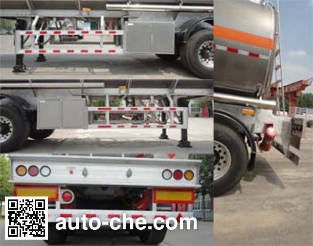 Minghang ZPS9401GYY aluminium oil tank trailer