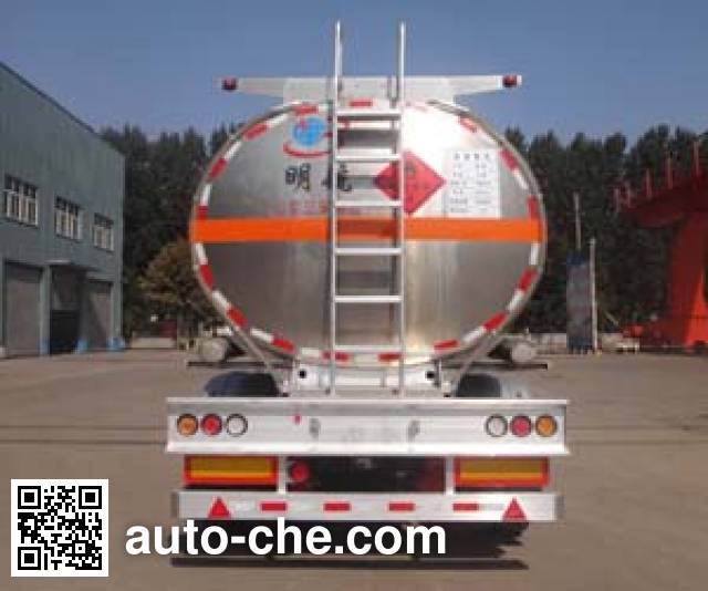Minghang ZPS9404GRY flammable liquid aluminum tank trailer