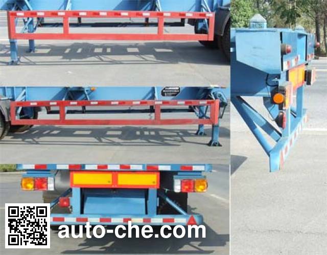 Shenglong ZXG9350TJZ1 container transport trailer