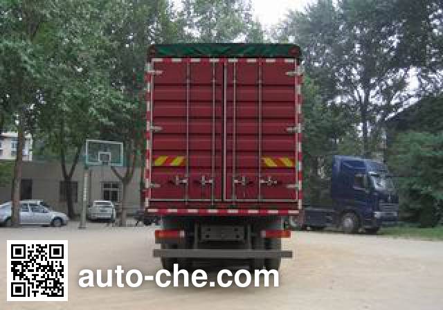 Sinotruk Howo ZZ5317CPYM3867D1B soft top box van truck