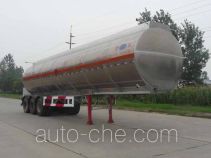 Kaile AKL9407GRY flammable liquid aluminum tank trailer