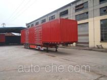 Lingguang box body van trailer