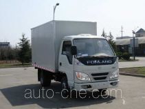 福田牌BJ5022V2BB3-A型厢式运输车