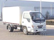 福田牌BJ5032V3BA3-S1型厢式运输车