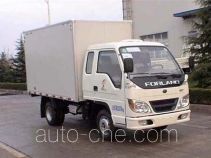 福田牌BJ5032V3CA5-S型厢式运输车