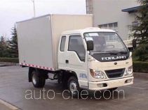 福田牌BJ5032V3CB3-S型厢式运输车