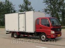 福田牌BJ5049V8CD6-KS型厢式运输车