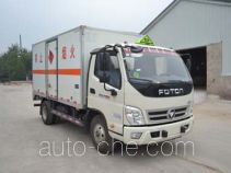 Huanda BJQ5040XRQ flammable gas transport van truck