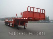 北京环达汽车装配有限公司制造的平板半挂车