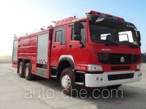 银河牌BX5260TXFGL100/HW4型干粉水联用消防车