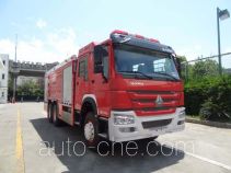 Yinhe BX5260TXFGP100/HW4 dry powder and foam combined fire engine