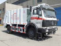 NHI BZ5160ZYS rear loading garbage compactor truck