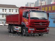 FAW Jiefang CA3208P1K2L2T1NE5A80 natural gas cabover dump truck