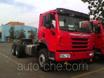 FAW Jiefang CA3251P2K2L4T1BE5A80 diesel cabover dump truck chassis