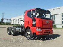 FAW Jiefang CA3250P66K2L3BT1AE5 diesel cabover dump truck chassis