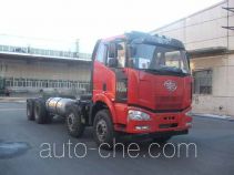 Natural gas cabover dump truck chassis