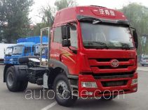 FAW Jiefang CA4180P1K15NA80 natural gas cabover tractor unit