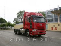 Container transport tractor unit
