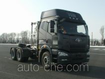 FAW Jiefang CA4250P66T1A1E24M4 natural gas cabover tractor unit
