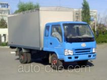 FAW Jiefang CA5022PK5LR5XXB soft top box van truck