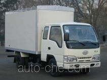 FAW Jiefang CA5031XXBHK5L2R5 soft top box van truck