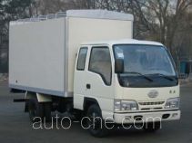 FAW Jiefang CA5031XXBHK4LR5-1 soft top box van truck