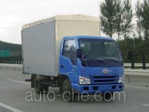 FAW Jiefang CA5042PK5L2XXB-1B soft top box van truck