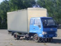 FAW Jiefang CA5042PK5LR5XXB soft top box van truck