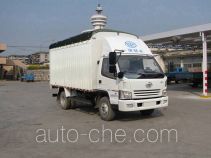 FAW Jiefang CA5050CPYK6L3E4 soft top box van truck