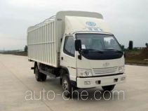 FAW Jiefang CA5051P90XXBK35L soft top box van truck