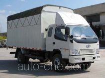 FAW Jiefang CA5051P90XXBK35LR5 soft top box van truck