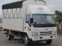 FAW Jiefang CA5062XXBPK26L2-3A soft top box van truck