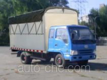 FAW Jiefang CA5062XXBPK6L2R5-3 soft top box van truck