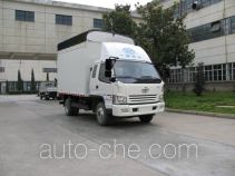 FAW Jiefang CA5070CPYK6L3R5E4 soft top box van truck