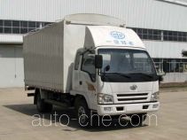 FAW Jiefang CA5072XXBPK26R5L3-3 soft top box van truck